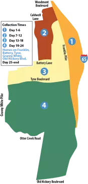 Color Coded Map